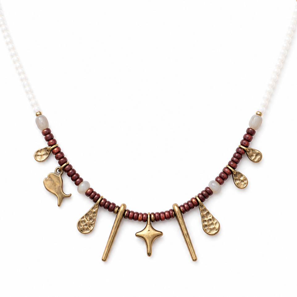 The Guiding Star Symbol Charm Necklace
