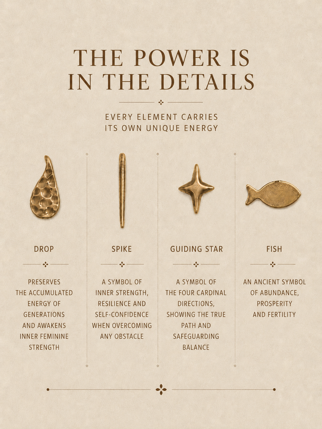 The Guiding Star Symbol Charm Necklace