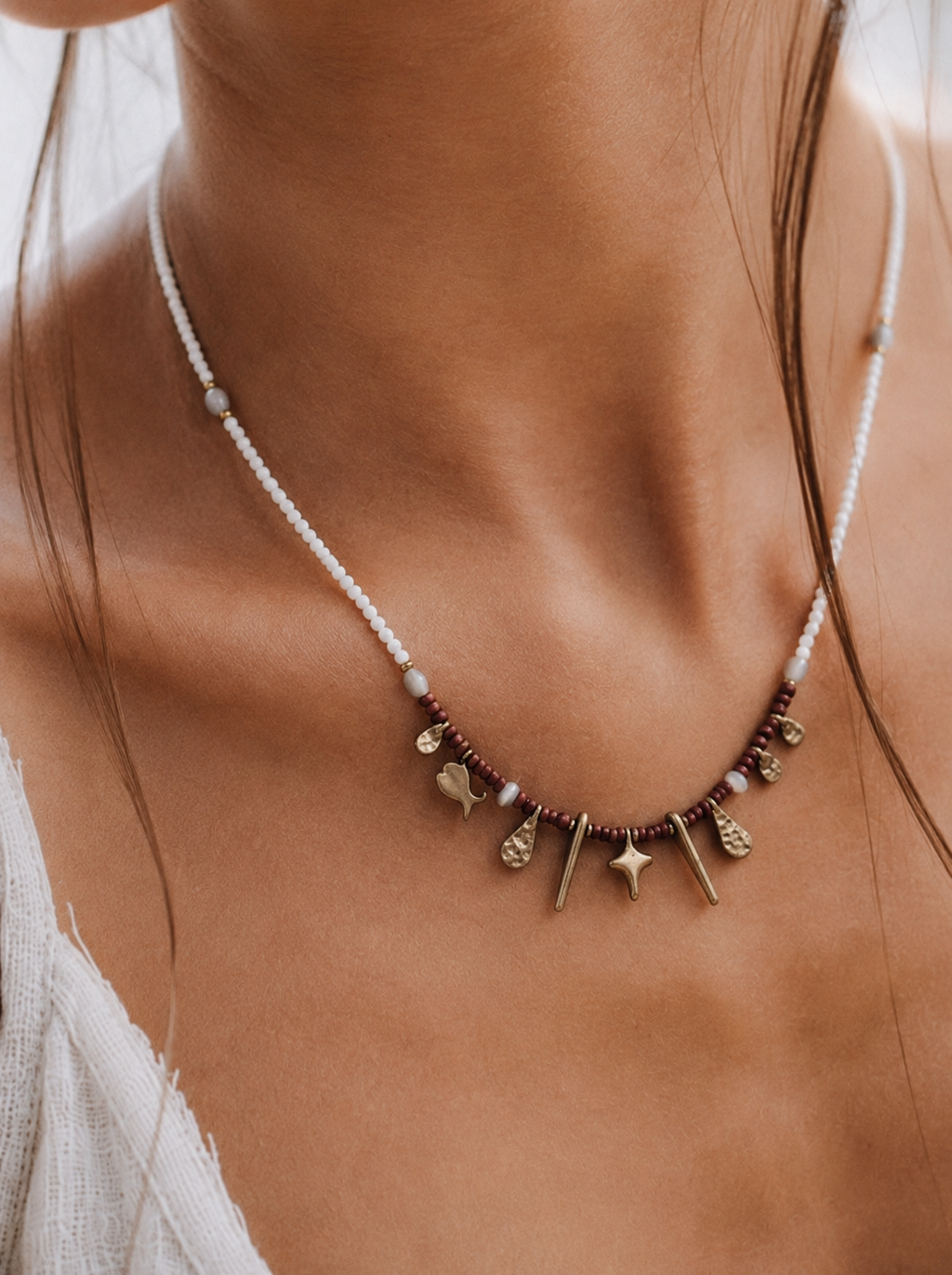 The Guiding Star Symbol Charm Necklace